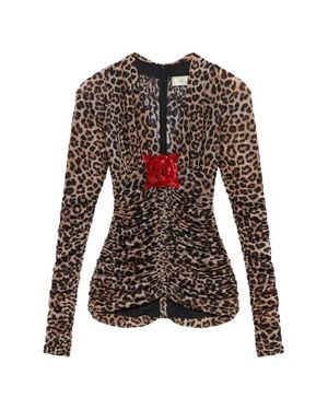 Blumarine Shirt - Marrone