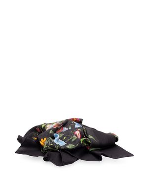 Gucci 'Flora' Foulard - Nero