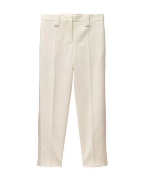 Versace Evening Tailoring Pants - Bianco