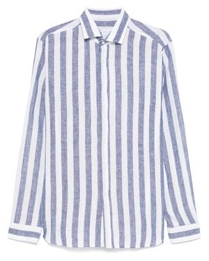 Xacus 'Classic' Long Sleeve Shirt - Blu