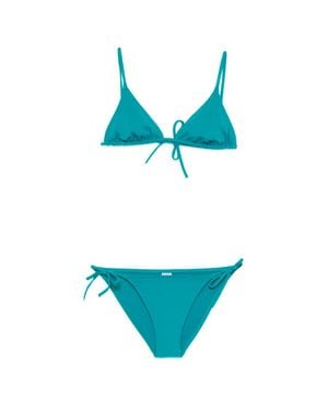 Eres Bikini Con Lacci Laterali - Blu