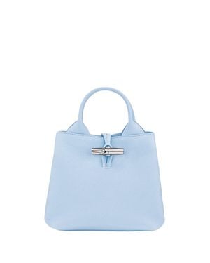 Longchamp 'Le Roseau' Small Handbag - Blu