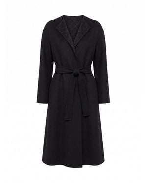 Gucci Gg Double Coat - Nero
