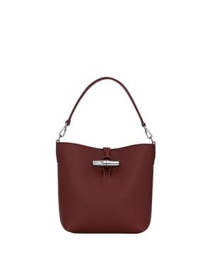 Longchamp 'Le Roseau' Extra Small Bucket Bag - Viola