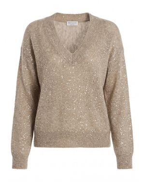 Brunello Cucinelli Sweater - Neutro