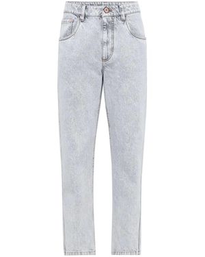 Brunello Cucinelli Straight Pants - Grigio