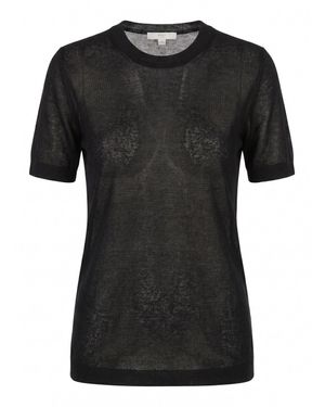 Malo Round Neck Sweater - Nero