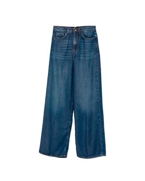3x1 'Flip Jean' Wide Leg Pants - Blu