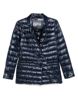 Herno Blazer Imbottito - Blu