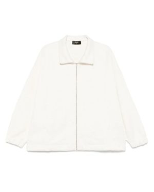 Fendi Pantaloni Sportivi Goffrati Ff - Bianco