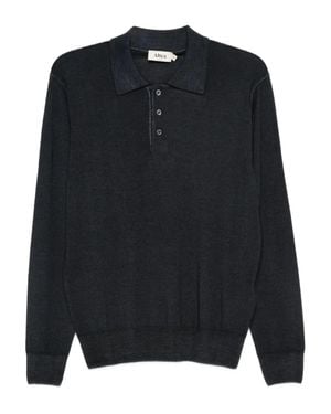 Altea Long Sleeve Polo-Neck Sweater - Nero