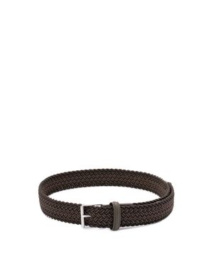Anderson's Elastic Woven Belt - Bianco