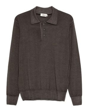 Altea Long Sleeve Polo-Neck Sweater - Grigio