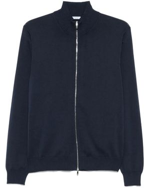 Malo Zip Bomber Jacket - Blu