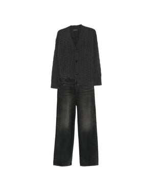 Haikure 'Janice' Jumpsuit - Nero
