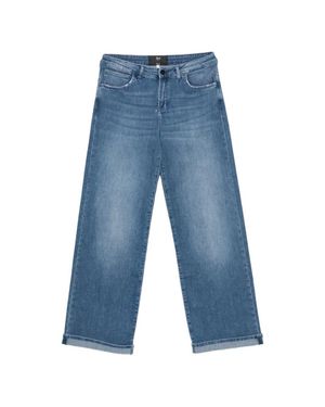 3x1 'Charliet' Wide Leg Pants - Blu