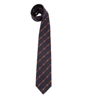 Gucci '7.0 Jacquard' Tie - Blu