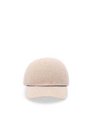 Brunello Cucinelli Knitted Hat - Bianco