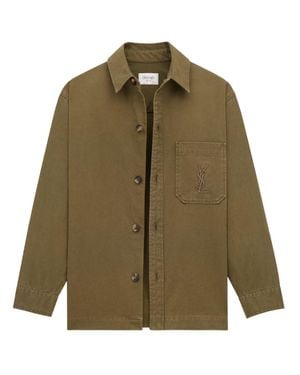 Saint Laurent Overshirt - Verde