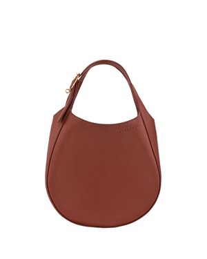 Longchamp 'Le Foulonné' Small Handbag - Marrone
