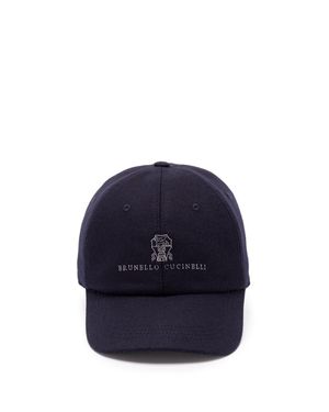 Brunello Cucinelli Baseball Cap - Blu