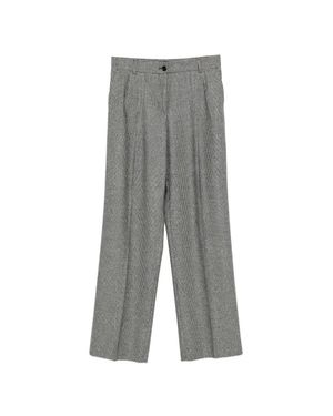 Dolce & Gabbana Pantaloni Wide-Leg - Grigio