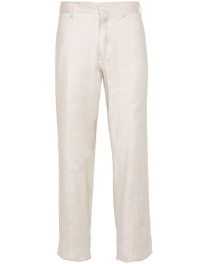 Lardini 'Drop Reg' Pants - Bianco