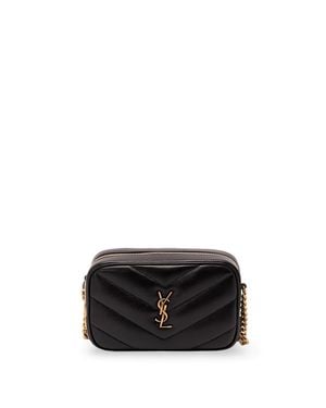 Saint Laurent Loulou Mini Camera Bag - Nero