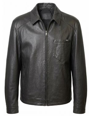 Prada Leather Jacket - Nero
