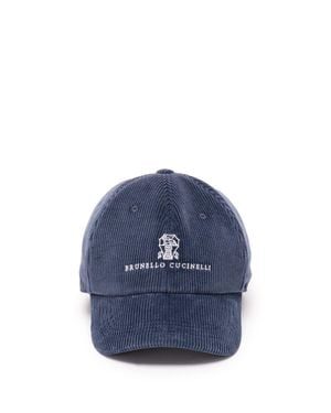 Brunello Cucinelli Baseball Cap - Blu