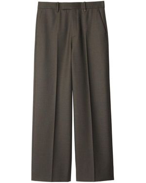 Burberry Pantaloni Sartoriali - Grigio