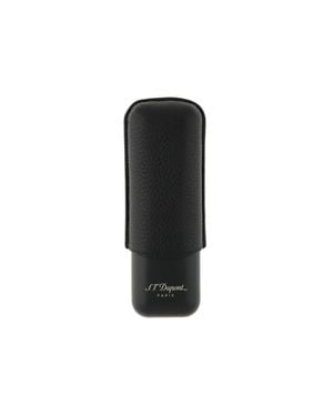 ST Dupont 2 Cigar Case - Black