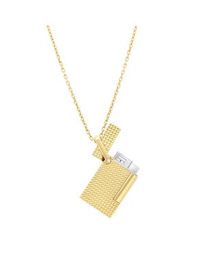 ST Dupont Lighter Necklace Diamond Head Lighter - Metallic