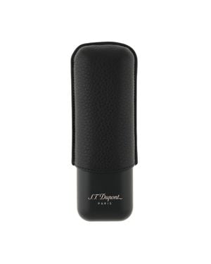 ST Dupont 2 Cigar Case - Black