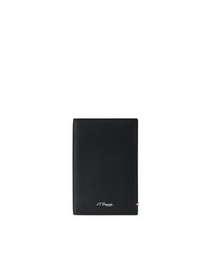 ST Dupont Neo Capsule Passport Holder - Black