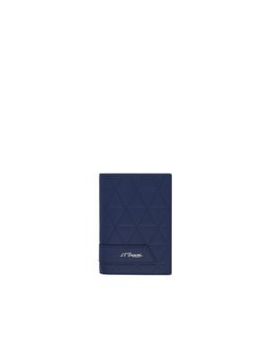 ST Dupont Firehead Wallet - Blue