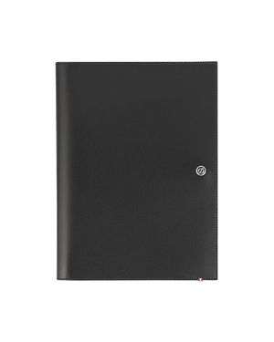 S.T. Dupont United Kingdom Line D Notebook Cover - Black