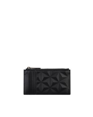 ST Dupont Apex Zip Card Holder - Black