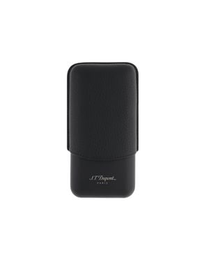 ST Dupont Leather Case - Black