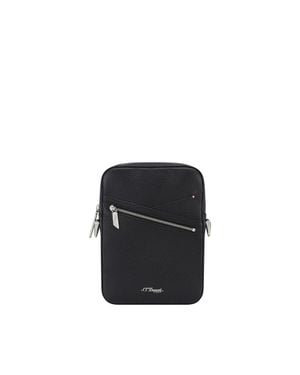 ST Dupont Neo Capsule Shoulder Bag - Black
