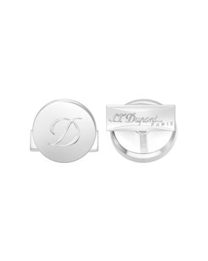 ST Dupont Cufflink D - Metallic