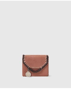 Stella McCartney Falabella Tri-fold Wallet - Pink