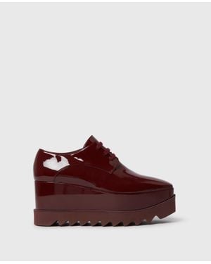 Stella McCartney Limited Edition Elyse Monochrome Platforms - Red