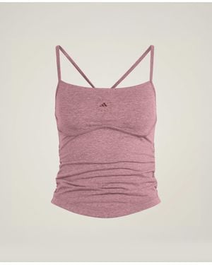 Stella McCartney Adidas By Studio Spaghetti Crop Top - Red