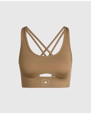Stella McCartney Truestrength Yoga Bra - White