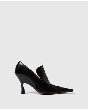 Stella McCartney Elsa Stiletto Heeled Loafers - White