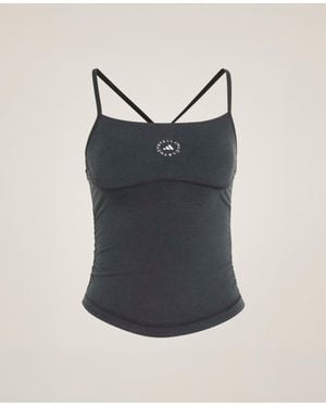 Stella McCartney Adidas By Studio Spaghetti Crop Top - Black