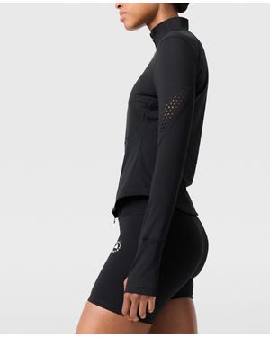 Stella McCartney Truepurpose Long-Sleeve Training Midlayer - Black
