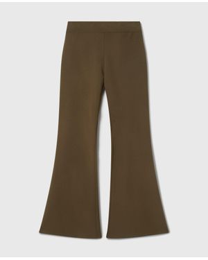 Stella McCartney Compact Knit Pants - Green