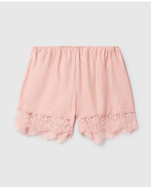 Stella McCartney Lace-trimmed Shorts - Pink